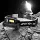 Ліхтар налобний BL-123-XPE+COB (Білий + Червоний) Type-C, Акумуляторний (t7648) - зображення 1