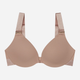 Бюстгальтер Push-up з кісточками мереживний Esotiq Bianco 42526-82X 75D Коричневий (5903972561973) - зображення 5