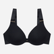 Biustonosz damski Push Up z fiszbinami Esotiq Bianco 42526-99X 70E Czarny (5903972561881) - obraz 5