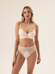 Бюстгальтер Push-up з кісточками мереживний Esotiq Bonita 42534-01X 70D Кремовий (5903972521076) - зображення 6