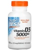 Вітамін D3 (холекальциферол), Vitamin D3, Doctor's Best, 125 mcg 5000 МО, 720 капсул (DRB-00363) - зображення 1