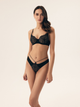 Biustonosz damski Push Up z fiszbinami Esotiq Bonita 42534-61X 75D Czarny (5903972521250) - obraz 3