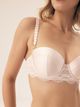 Бюстгальтер Push-up з кісточками Esotiq Brillant 42546-01X 70B Кремовий (5903972529997) - зображення 5