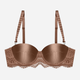 Biustonosz damski Push Up z fiszbinami Esotiq Brillant 42546-82X 70B Beżowy (5903972530139) - obraz 6