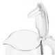 Чайник ECG RK 2020 White Glass - изображение 5