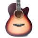 Акустическая гитара Avzhezh ZG-101 Tobacco Burst - изображение 2