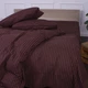 Простынь на резинке MirSon 70x190 см Ranforce Elite 17-0617 Stripe Brown (2200008202040) - изображение 2