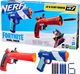 Набір із двох іграшковий бластерів Hasbro Nerf Fortnite Blue Shock F6243 (5010996113382) - зображення 3