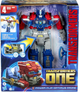 Transformer zabawka Hasbro Power Flip Optimus Prime 20 cm F9209 (5010996265593) - obraz 1