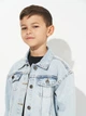 Детская джинсовая куртка для мальчика Minoti 23jacket40 42367TEN 128-134 см Голубая (5063025417968) - изображение 4