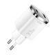 Швидка Зарядка Essager GaN 33W USB-C PD+QC3.0 white - зображення 1