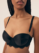 Biustonosz damski Push Up z fiszbinami Esotiq Brillant 42546-99X 80B Czarny (5903972529881) - obraz 5