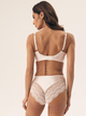Biustonosz damski bez Push Up z fiszbinami Esotiq Brillant 42547-01X 85D Kremowy (5903972530771) - obraz 4