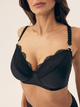 Biustonosz damski bez Push Up z fiszbinami Esotiq Brillant 42547-99X 65F Czarny (5903972530641) - obraz 5