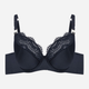 Biustonosz damski bez Push Up z fiszbinami Esotiq Brillant 42547-99X 75F Czarny (5903972530542) - obraz 6