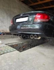 Накладка на задній бампер Hyundai Sonata акулі плавці канарди універсальна чорного кольору - зображення 4