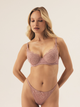 Biustonosz damski Push Up z fiszbinami Esotiq Blithely 42551-39X 65G Różowy (5903972532324) - obraz 9