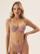 Biustonosz damski Push Up z fiszbinami Esotiq Blithely 42551-39X 80C Różowy (5903972532171) - obraz 6
