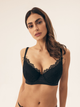 Biustonosz damski Push Up z fiszbinami Esotiq Blithely 42551-99X 65F Czarny (5903972532515) - obraz 8