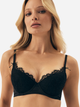 Biustonosz damski Push Up z fiszbinami Esotiq Blithely 42551-99X 65E Czarny (5903972532508) - obraz 9