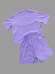 Костюм для дівчинки футболка шорти Baby Angel лавандовий 122 см - изображение 2