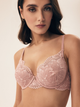 Бюстгальтер Push-up з кісточками мереживний Esotiq Blueberry 42554-39X 70B Рожевий (5903972522721) - зображення 5
