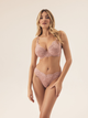 Biustonosz damski Push Up z fiszbinami Esotiq Blueberry 42554-39X 75D Różowy (5903972522813) - obraz 6