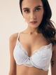 Biustonosz damski Push Up z fiszbinami Esotiq Blueberry 42554-50X 85B Błękitny (5903972523384) - obraz 1