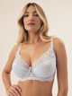 Biustonosz damski bez Push Up usztywniany Esotiq Blueberry 42555-50X 70H Błękitny (5903972524381) - obraz 1