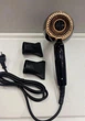 Фен для сушіння волосся Gemei GM-1801 (2500 Вт, чорний, 2 швидкості, 3 режими температури) Чорний - изображение 3