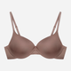 Biustonosz damski bez Push Up usztywniany Henderson Necio 42581-84X 70B Brązowy (5903972399415) - obraz 6