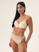 Biustonosz damski bez Push Up usztywniany Henderson Noche 42582-24X 75D Beżowy (5903972399620) - obraz 5