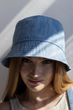 Панама джинсовая D.Hats голубая - изображение 4