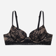 Biustonosz damski Push Up z fiszbinami Esotiq Bisous 42863-99X 70B Czarny (5903972549285) - obraz 6