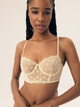 Biustonosz bustier Esotiq Bloomy 42870-10X 70C Żółte (5903972552650) - obraz 1