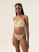 Biustonosz bustier Esotiq Bloomy 42870-10X 70C Żółte (5903972552650) - obraz 3