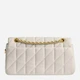 Сумка кросс-боди через плечо женская из натуральной кожи средняя Coach Tabby Shoulder Bag 26 With Pillow Quilting BG-COA-72 Brass/Chalk (195031264153) - изображение 5