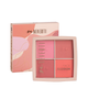 Палітра рум'ян Neverti Illusion Blush 4 відтінки (NP207) - зображення 1