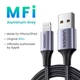 Кабель Lightning to USB-A UGREEN US199 для iPhone iPad 2m Black (60158) - изображение 9