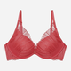 Biustonosz damski Push Up z fiszbinami Esotiq Bossa 42873-42X 80C Różowy (5903972554098) - obraz 6