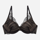 Biustonosz damski Push Up z fiszbinami Esotiq Bossa 42873-61X 75B Czarny (5903972554203) - obraz 6