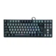 Клавіатура USB Fantech ATOM MK876, (Eng/Укр/Рус), Grey (red switch), 87к, Q10 - изображение 1
