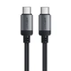 Data - Кабель ACEFAST C20-03 Type-C to Type-C 1.2 м, Black - зображення 1