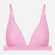 Biustonosz damski bez Push Up braletka Bloovii Saoui 43116-30X S Różowy (5903972578254) - obraz 6