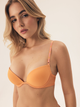 Biustonosz damski Push Up z fiszbinami Bloovii Saoui 43119-22X 65C Pomarańczowy (5903972578421) - obraz 5