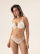 Бюстгальтер Push-up з кісточками мереживний Bloovii Sydney 43121-01X 70C Кремовий (5903972579916) - зображення 7
