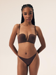 Бюстгальтер Push-up ущільнений Esotiq Novelty 43127-88X 65C Коричневий (5903972535622) - зображення 3