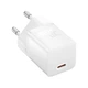 Мережевий зарядний пристрій Baseus GaN5 mini 30 Вт USB-C PD з кабелем Type-C білий - изображение 4
