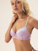 Biustonosz damski Push Up z fiszbinami Bloovii Samara 43224-05X 70B Błękitny (5903972577929) - obraz 5