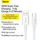 Baseus Superior Series Fast Charging Data Cable USB to Type-C 100W 1.5m Moon White (P10320102214-02) - изображение 10